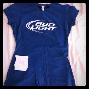 Bud Lt women’s fitted tee